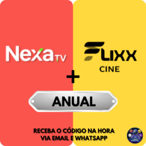 Combo NexaTV + FlixxCine (365 dias)